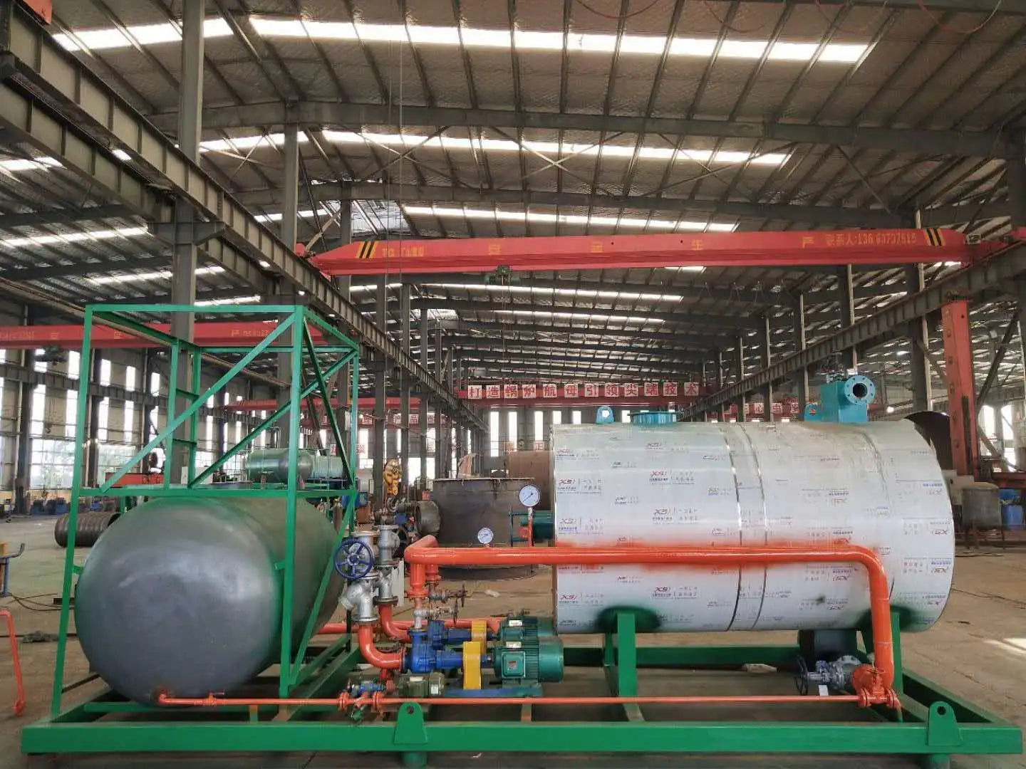 Coal and Biomass Fired Steam Boiler 2T 3T 4T 5T Capacity Steam Engine System for Rice Mill Automatic Feeding Low Emission