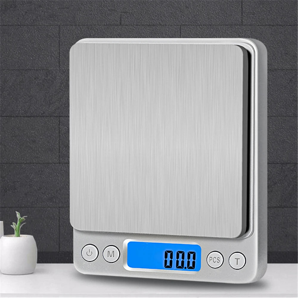 Precision Digital Pocket Scale Kitchen Weighing Scale Electronic Jewelry Scale Mini Balance Gram Scale 0.1g Accuracy for Gold