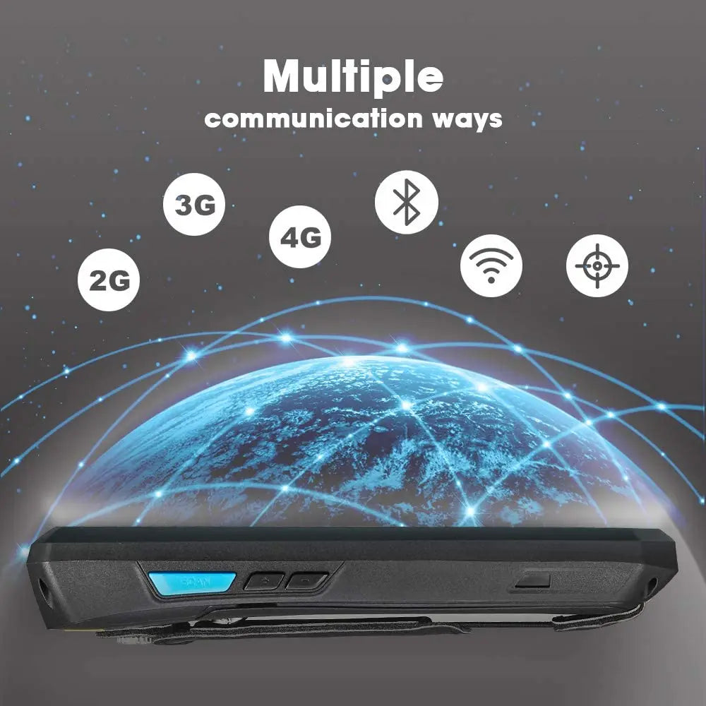 RUGLINE PDA Android Handheld Terminal Honeywell Barcode Scanner 1D 2D QR Portable Data Collector Terminal Device With 4G NFC