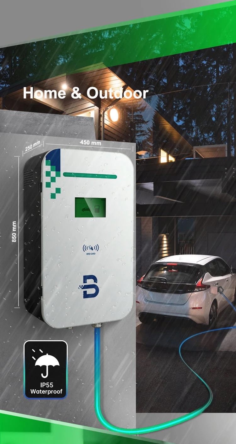 Customized 20KW 30KW 40KW Fast CCS2 CCS1 GB/T Electric Cars OCPP Commercial EV Fast DC EV Charger