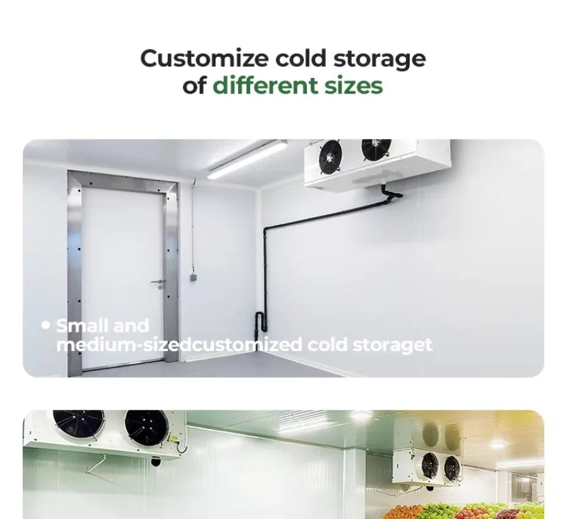Smart Customized Automated Logistics Cold Storage with Intelligent System Refrigeration Chamber