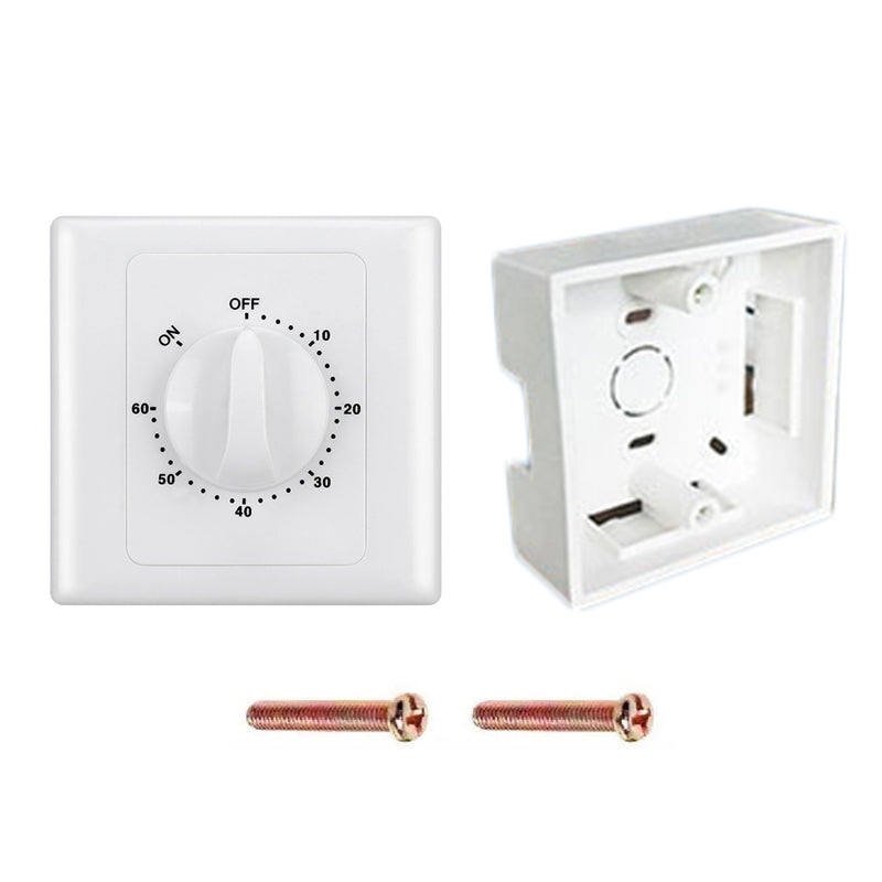 Controller Mechanical Timer Switch AC 220V 30/60/120 Min Intelligent Timer Drop Shipping