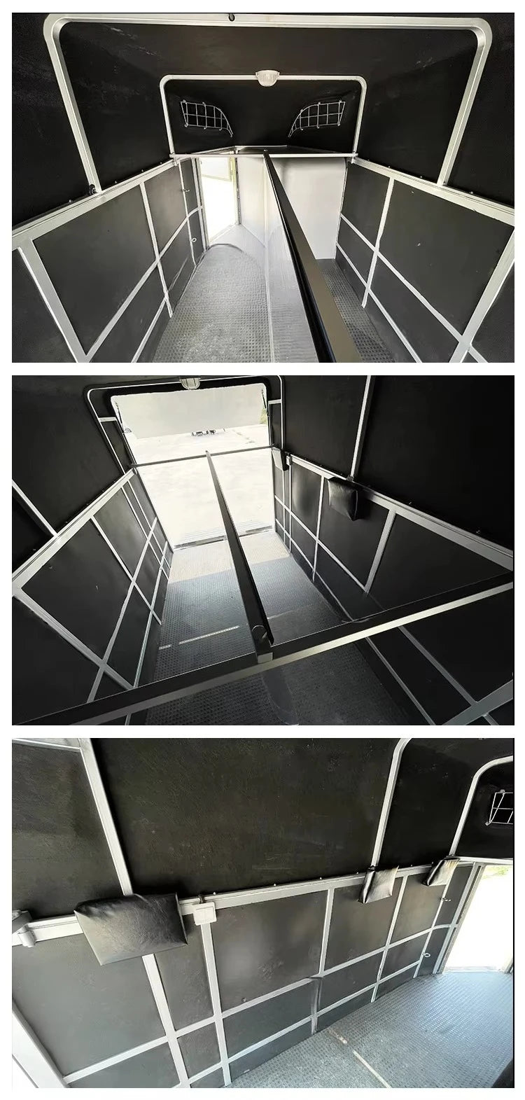 Office Building Coffee Cart for Breakfast Pastry Sandwich Service with Efficient Space Design