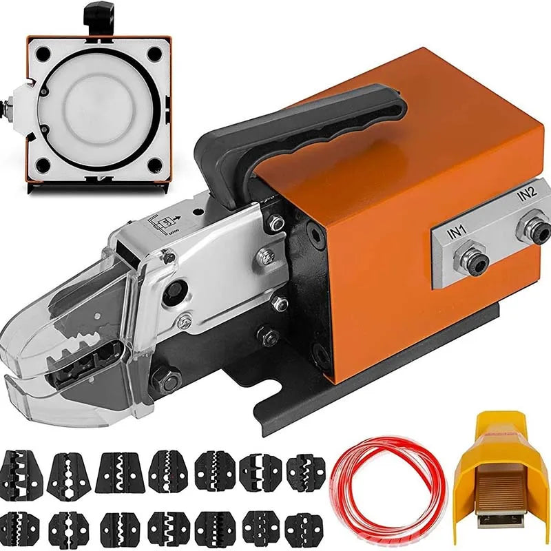 Pneumatic Terminal Crimping Machine Is Easy To Carry Pneumatic Crimping Machine Cable Terminal Crimping Machine