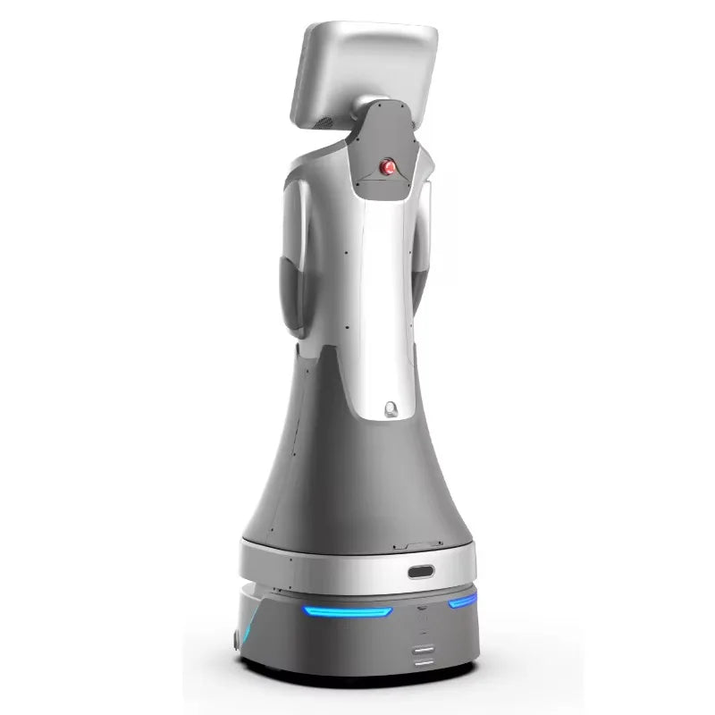 Customized Dual Screen Showroom Robot - Commercial AI Humanoid Welcome Reception Guided Tour Robot