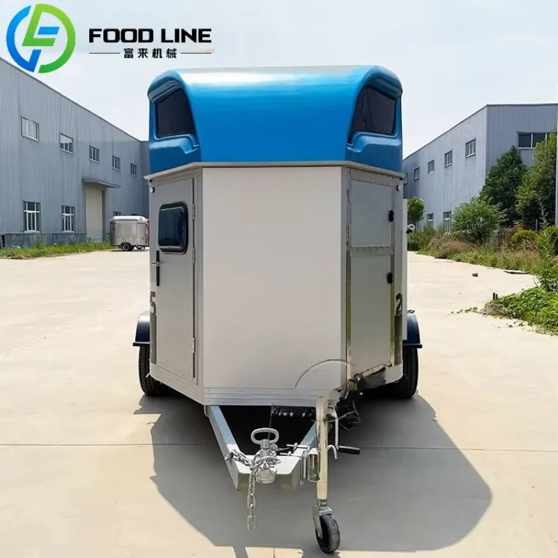 Office Building Coffee Cart for Breakfast Pastry Sandwich Service with Efficient Space Design