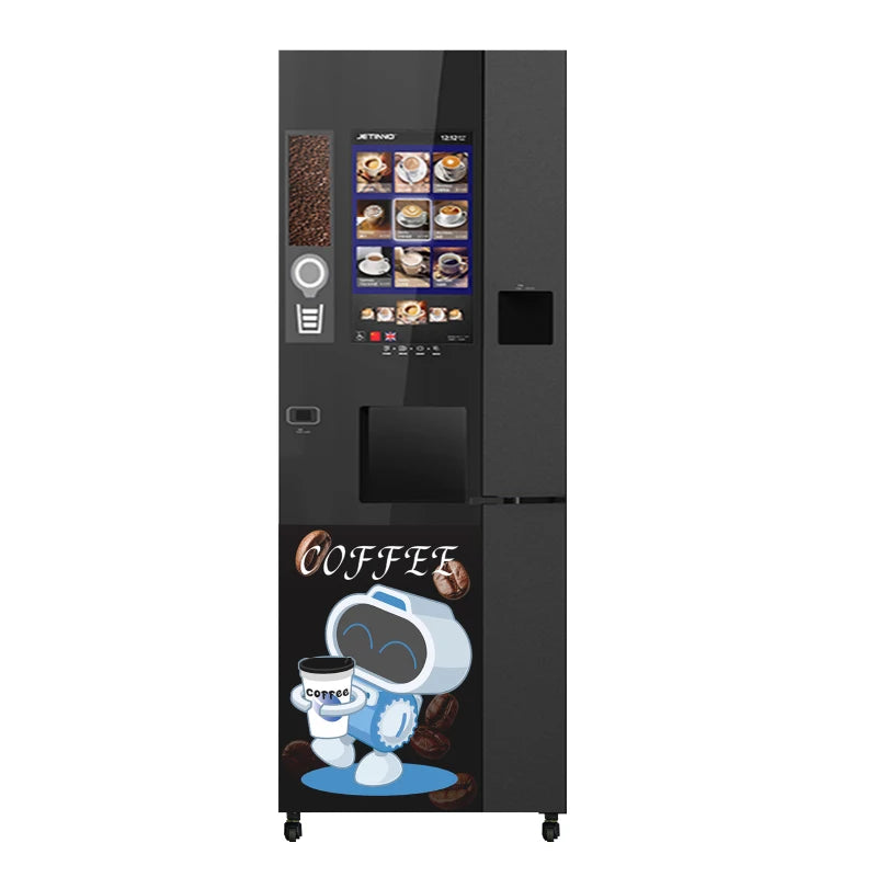 Smart Commercial Coffee Robot Making Machine Customized Touch Screen Automatic Brewer for Business with SDK Functionality