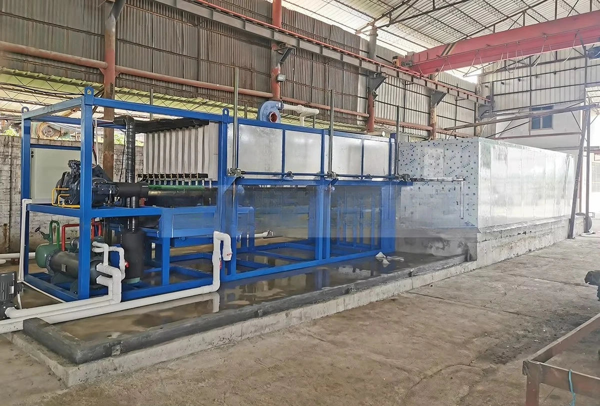 Factory High Quality 5 Ton Industrial Ice Block Machine Water Cooling with Pump for Cooling Applications