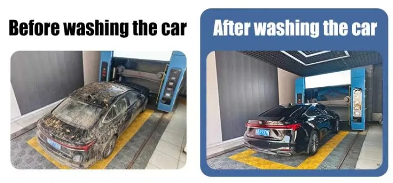 Customize Full-automatic Touchless Car Wash Machines, Commercial Intelligent 24-hour Self-service Unattended Car Wash Equipment.