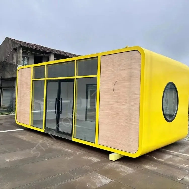 Outdoor Office Pod Homes Prefabricated Modern Mobile Cabin Prefab House Capsule Home