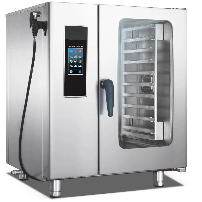High Efficiency Customized Commercial Combi Oven Stainless Steel Electric Steaming Baking for Restaurant Hotel Kitchen