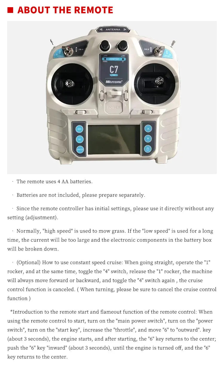 Customized wireless commercial lawn robot community remote control intelligent remote control lawn mower