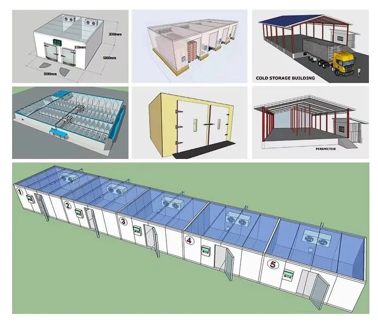 Industrial Unit Cooler Customized For Cold Room Storage Room High Efficiency Air Cooler Evaporator Refrigeration Equipment