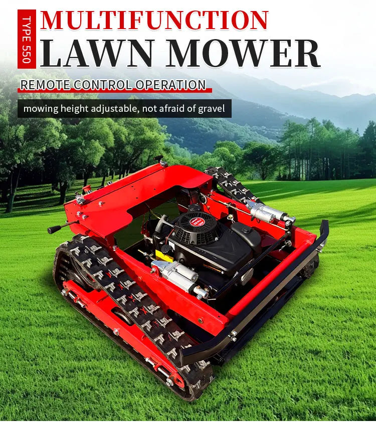 Customized wireless commercial lawn robot community remote control intelligent remote control lawn mower
