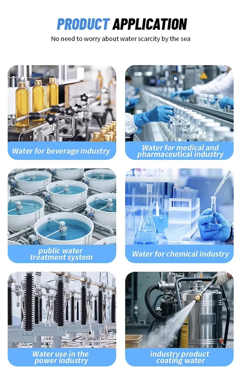 Large-scale Industrial Fully Automatic Purified Water RO Reverse Osmosis Pump Pressure Vessel Water Treatment Equipmentcustomize