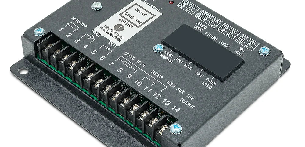 S6700H Controller Electronic Generator Speed Control Governor