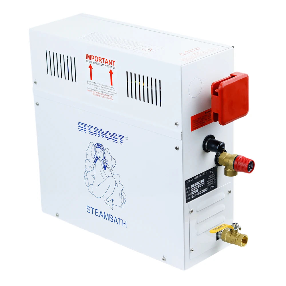 15KW 18kw 220v 380V Steam Generator Household Steam Bath Sauna Dry Stream Furnace Wet Steam Steamer Digital Controller