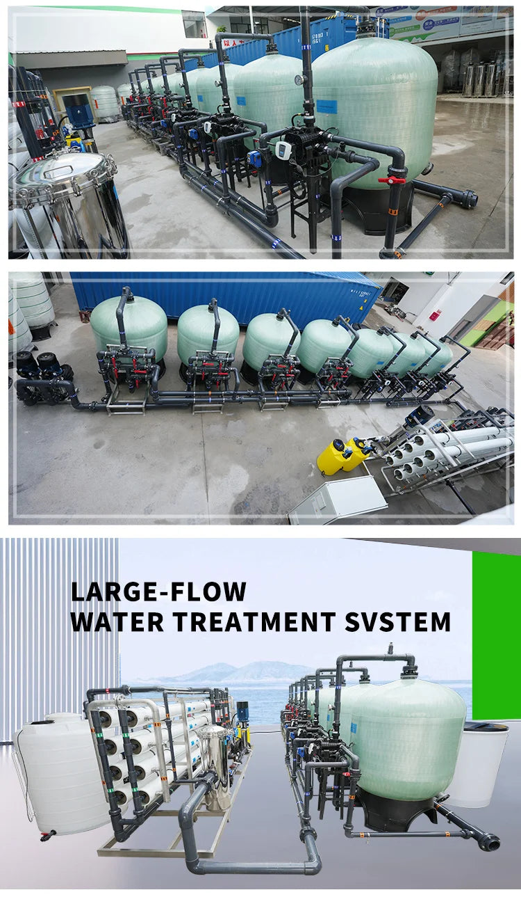 Custom Industrial RO Water Purifier Groundwater Well Water Treatment System with Pump and Motor Sink Reverse Osmosis System