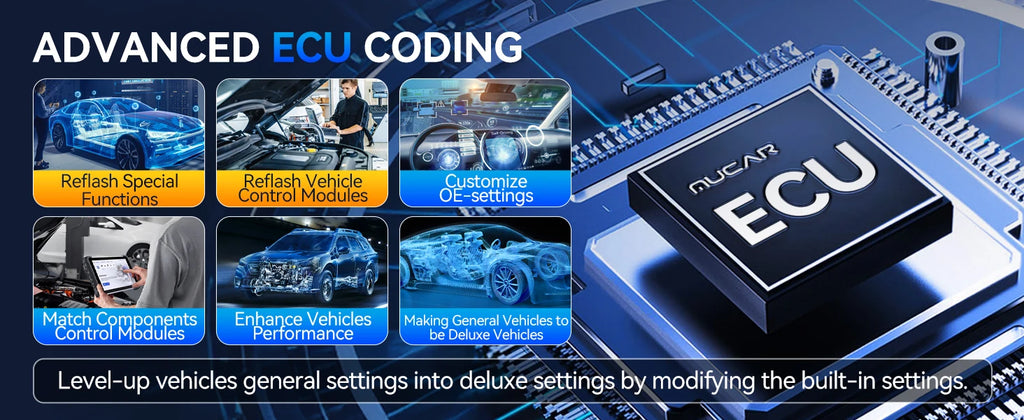 MUCAR 892BT AI-Assisted Bi-Directional Scan Tool Full System OBD2 Scanner Diagnostic Tool ECU Coding 35 Services With CANFD DOIP