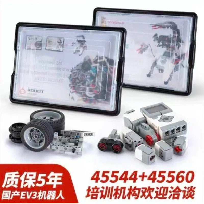 Programming EV3 Robot Advanced Core Kit Construction Compatible with  45544 Education Edition 45560 Teaching Aids