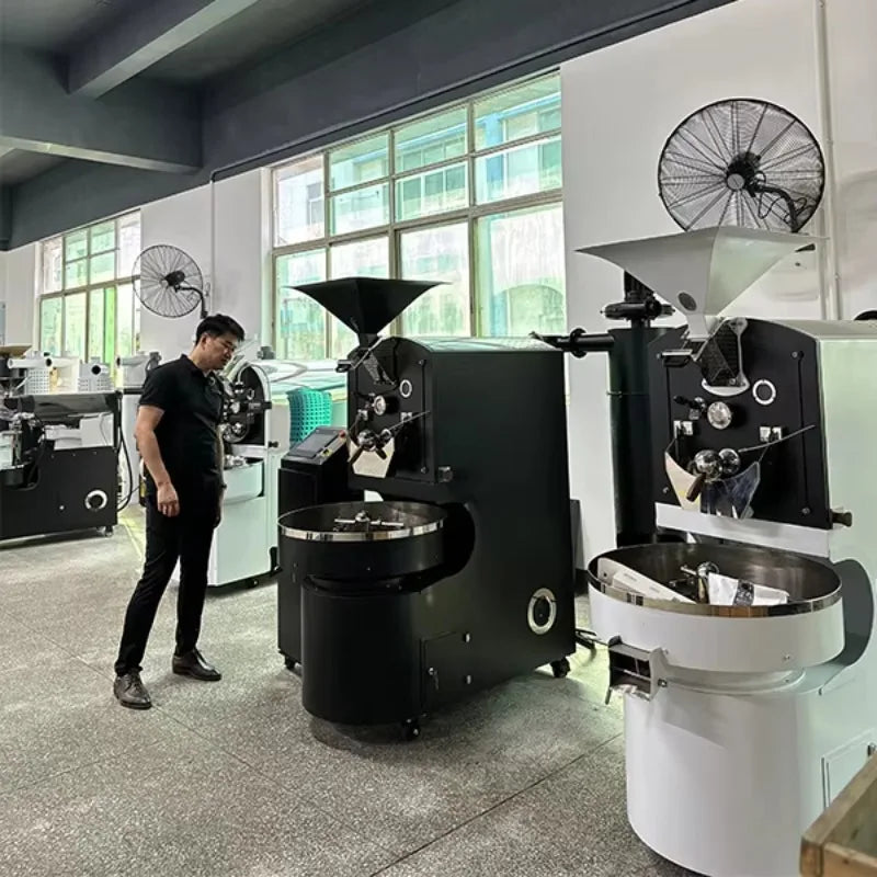 1.5kg Coffee Bean Roaster High Efficiency Cooling FL Commercial Roasting Machine Customized Wholesale For Specialty Coffee
