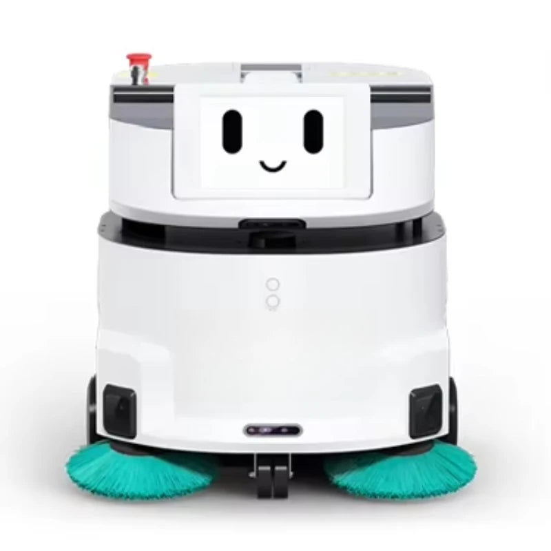 Customized Intelligent Eco-Friendly Dry Cleaning Robot Commercial Waterless Floor Dusting Automated High-efficiency Unit