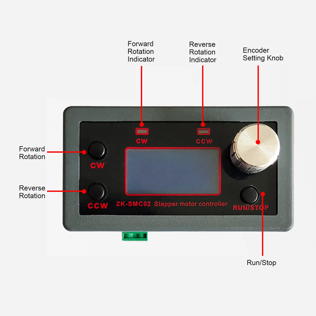 Single Axes Motor Controller Automatic Manual Mode Stepper Motor Controller Acceleration Deceleration for Industrial Use