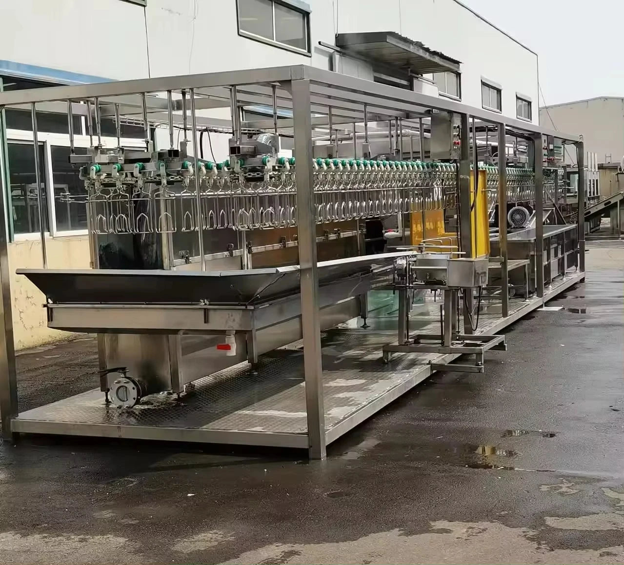 Factory Customized Chicken Slaughtering Line High Efficiency Poultry Slaughterhouse Commercial Slaughter Machine