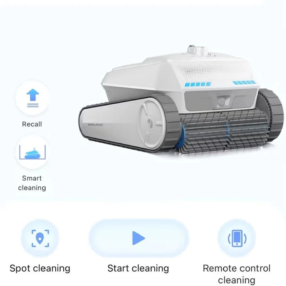 Swimming Pool Robot,PC200, Cordless Wifi,Cleaning Robot,APP Remote Control,Pool Vacuum,Smart Automatic Pool Vacuum Cleaner