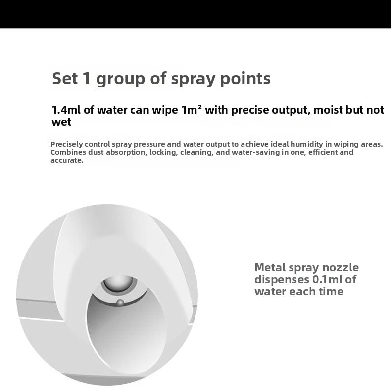 Clean Robot Auto-Spray Window Cleaning Robot Electric Glass Cleaner with Remote Control 360° Safety Rope & Suction High-Rise