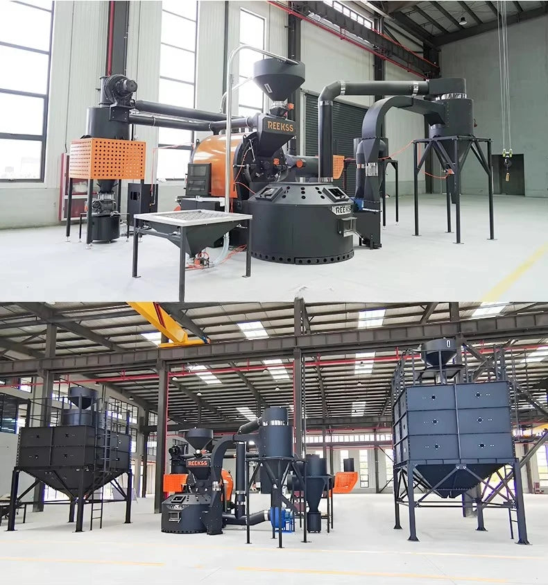 High Capacity 30kg Industrial Roaster for Commercial Coffee Plants Large Roasteries and Distribution Centers