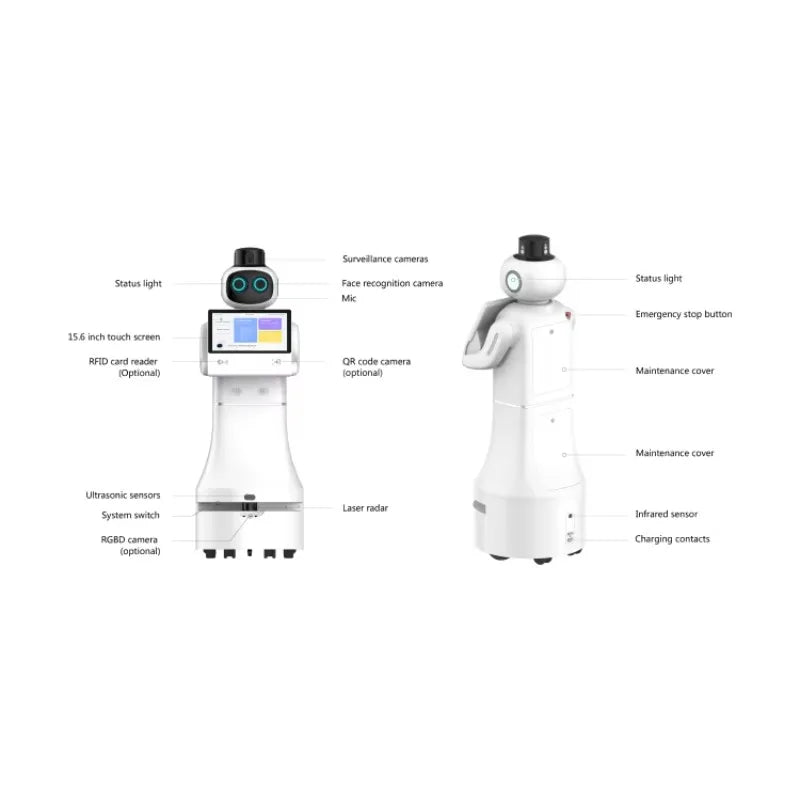Customized Intelligent Auto Robot - Commercial Welcome Reception Service for Shopping Mall