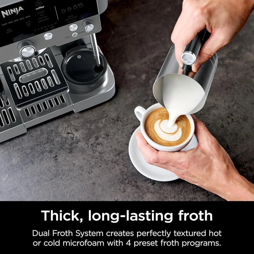 Upgraded Version High-efficiency Extraction High-power Espresso Machine Commercial Household Grinding Coffee Machine