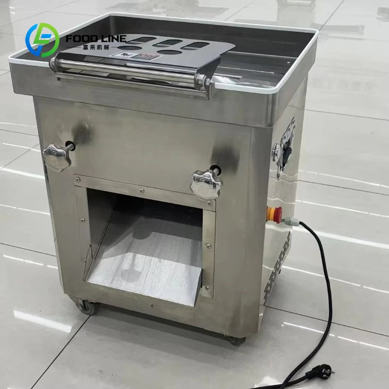 Customized Commercial Fully Automatic High-Efficiency Meat Cutter Machine for Meat Processing Plants with Core Motor Component
