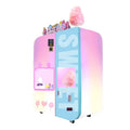 Custom Full Automatic Cotton Candy Vending Machine Commercial Electric Robot Cotton Candy Vending Machine in Mall