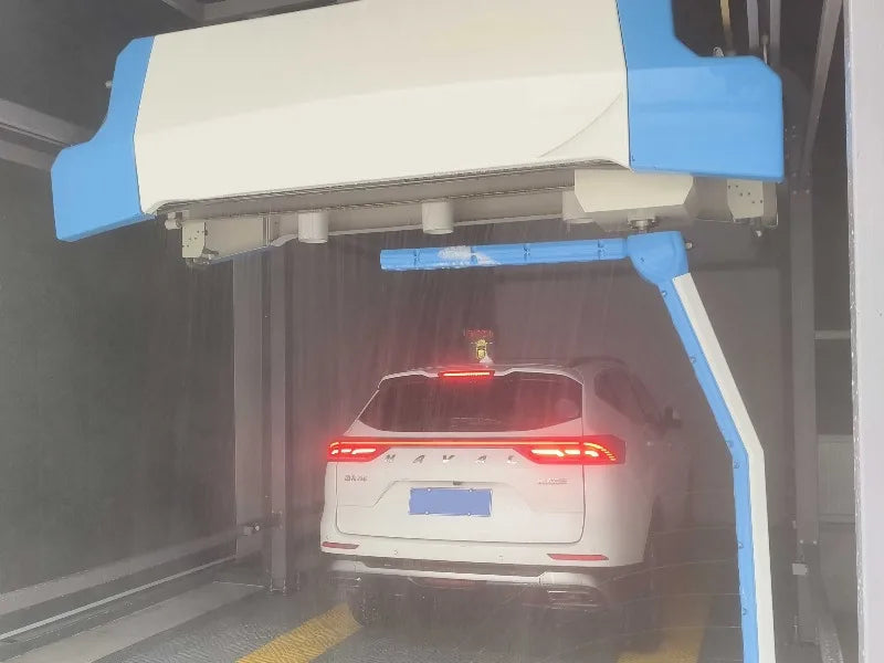 Customize Full-automatic Touchless Car Wash Machines, Commercial Intelligent 24-hour Self-service Unattended Car Wash Equipment.