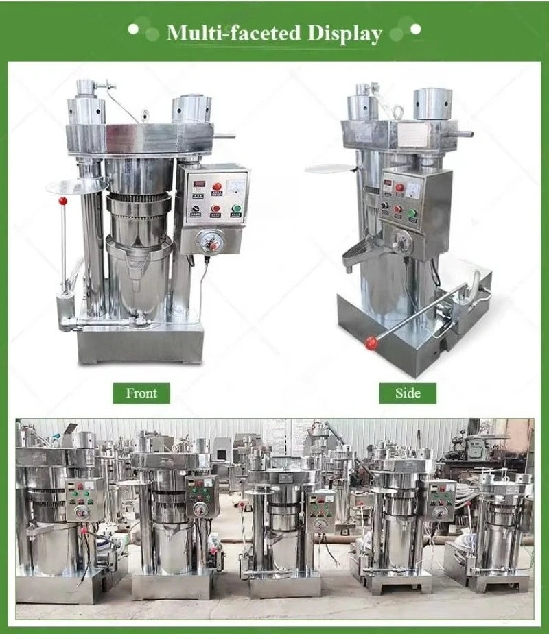 Customized Commercial Hydraulic Oil Press Machine Avocado Oil Extractor Easy Operation High Efficiency Sale