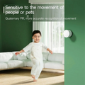 ABZD Human Body Sensor HS1,Smart PIR Motion Sensor and Light Sensor for Home Security and Automation