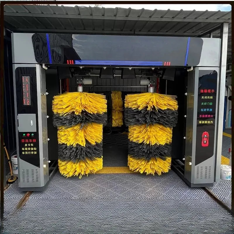 Customize Full-automatic Touchless Car Wash Machines, Commercial Intelligent 24-hour Self-service Unattended Car Wash Equipment.