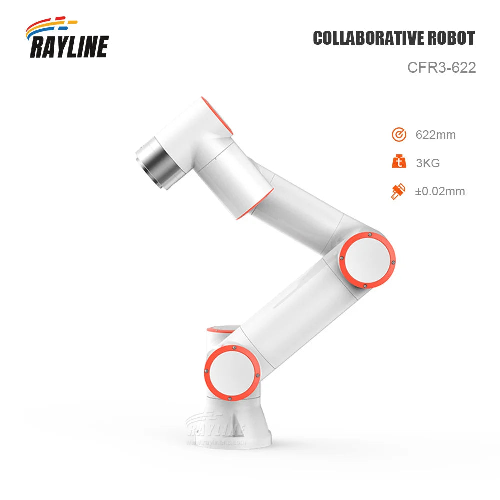 10kg Payload Collaborative Robot 6 Axis Industrial Robotic Arm Palletizing Welding Cobot - Image 2
