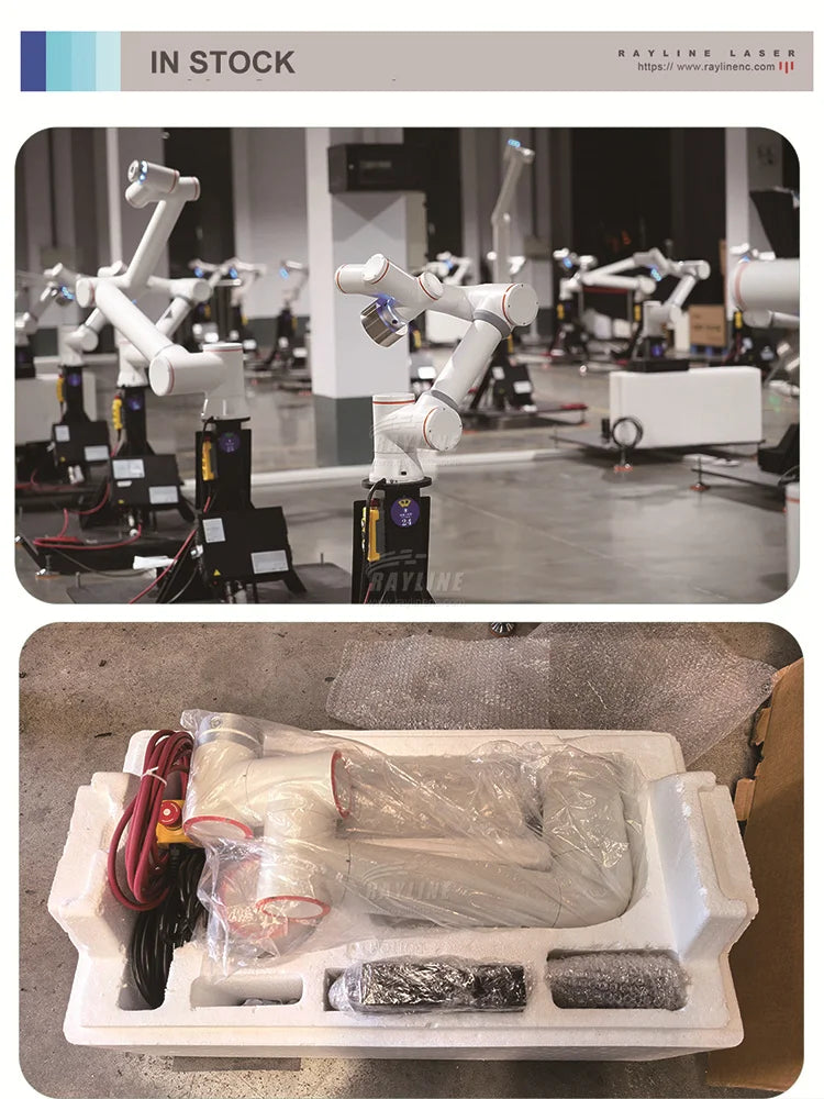 10kg Payload Collaborative Robot 6 Axis Industrial Robotic Arm Palletizing Welding Cobot - Image 4