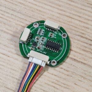 Magnetic Encoder, Angle Sensor, TLE5012B, High Precision 15 Bit, ABZ, SPI, RS422