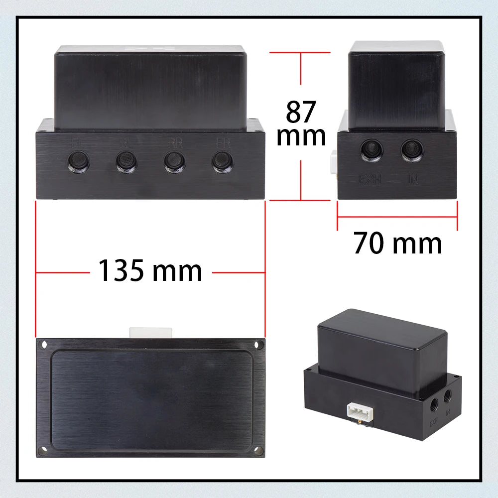 Air Suspension Control System 5-segment memory Top Grade Professional Electronic Pneumatic Controller Support Mobile App Control - Image 8