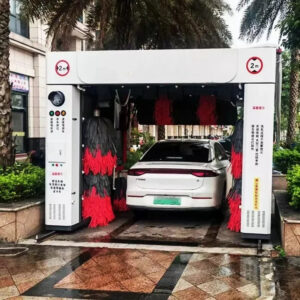 Customize Full-automatic Touchless Car Wash Machines, Commercial Intelligent 24-hour Self-service Unattended Car Wash Equipment.