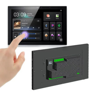 10-Inch Smart Home Wall Amplifier 4 RAM 32 ROM 8-Channel Speaker Output Two Zones Playback Home Theater System