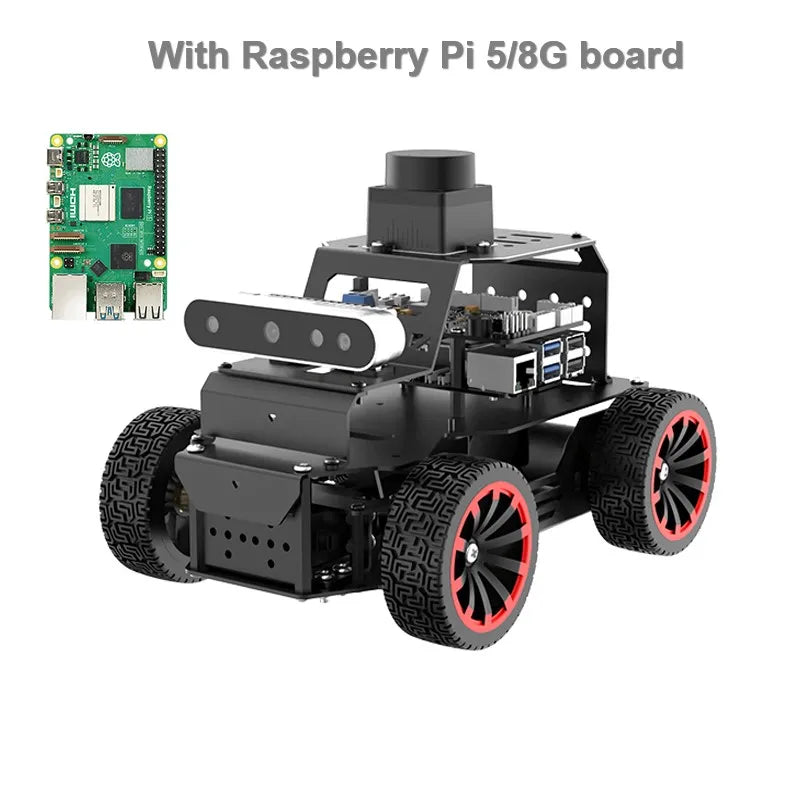 Hiwonder Raspberry Pi 5 Robot Car MentorPi M1 Ackerman/Mecanum-Wheel Depth Camera ROS-HUMBLE Support SLAM and Autonomous Driving - Image 35