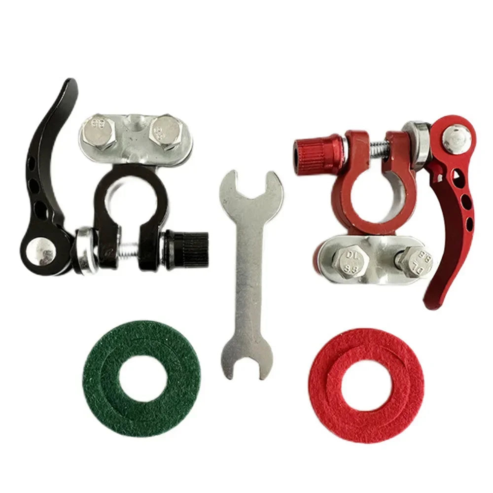 Car Battery Terminal Connectors Quick Releas Top Post Connector Pole Heavy-duty Clamp Clip Terminal Pile Head for Caravan Boat - Image 14