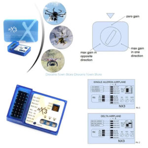 HX6A Precise NX3 Flight Controller High Compatibility Offering Automatic Balancing And Quick Functionality,Year Gift