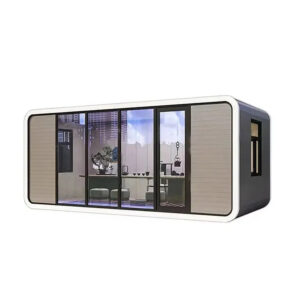 Outdoor Office Pod Homes Prefabricated Modern Mobile Cabin Prefab House Capsule Home
