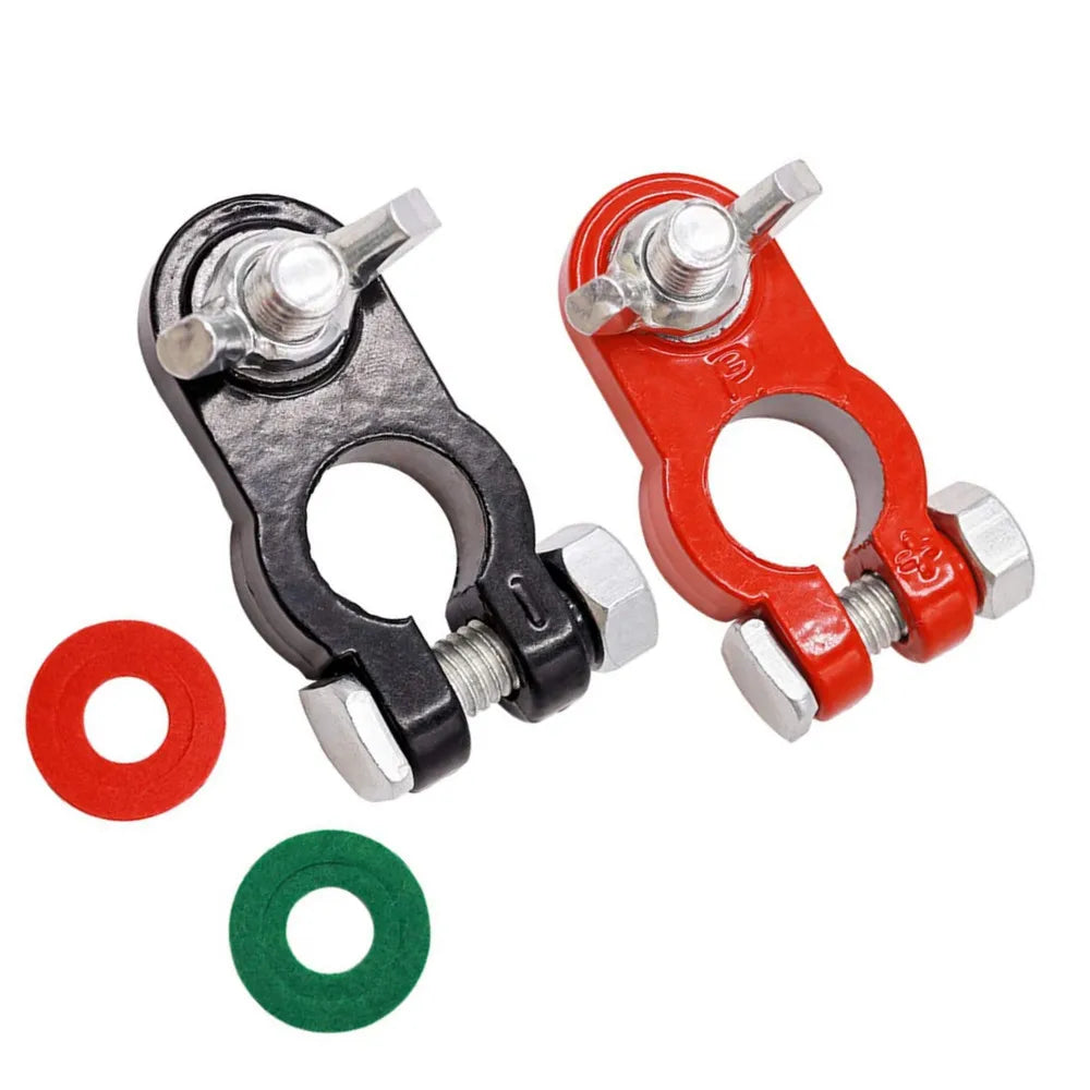 Car Battery Terminal Connectors Quick Releas Top Post Connector Pole Heavy-duty Clamp Clip Terminal Pile Head for Caravan Boat - Image 16